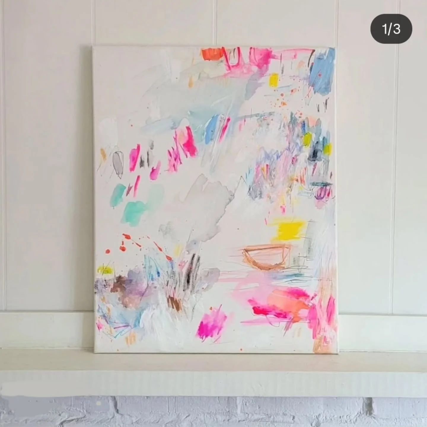 Can I be honest with you?

I never imagined having my art in the homes and spaces of Collectors all over world. 

I really didn't. 

In fact, I wasn't even painting. I was writing and designing, attached to a mouse and keyboard, for over 23 years. I 