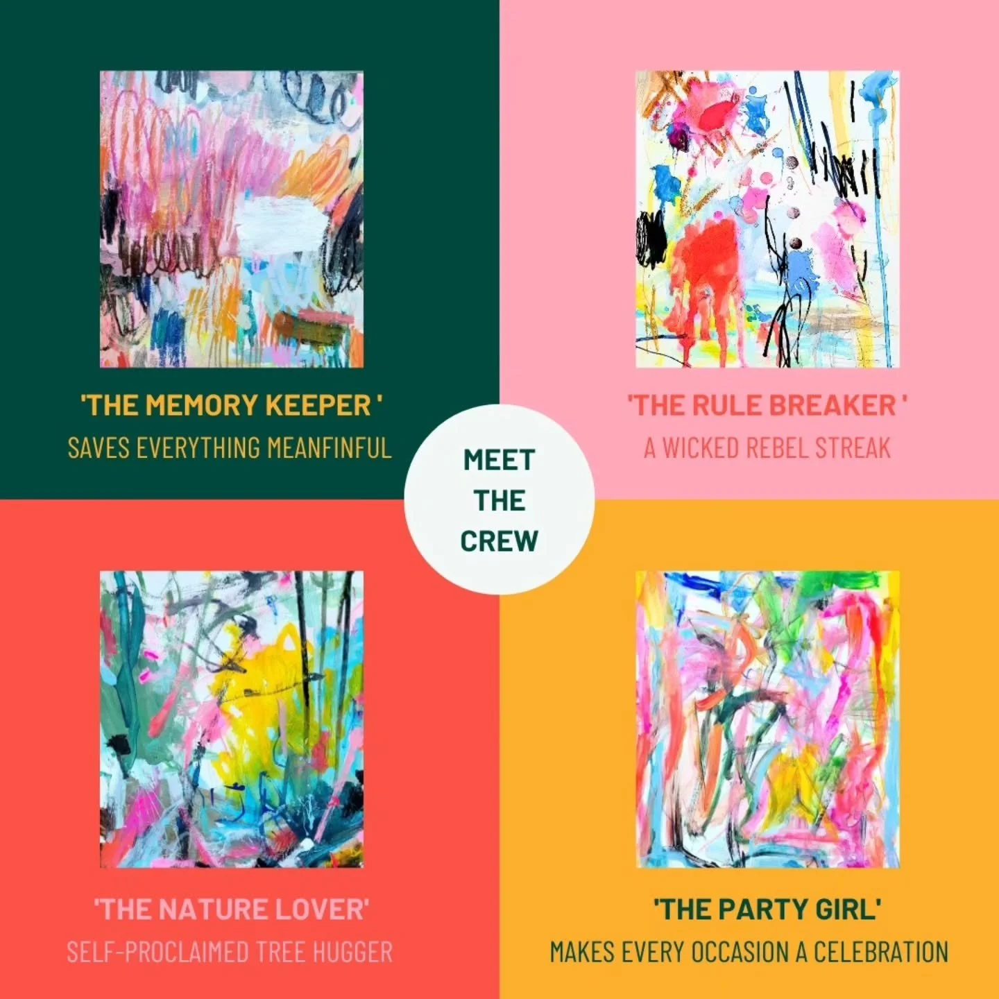 So, which is it gonna be? What's your vibe? 

* the memory keeper 

* the rule breaker

* the nature lover

* the party girl (or the life of the party if you're not a girl)

Drop it in comments. 

I must be brutally honest, I am ALL of these.
No lie.