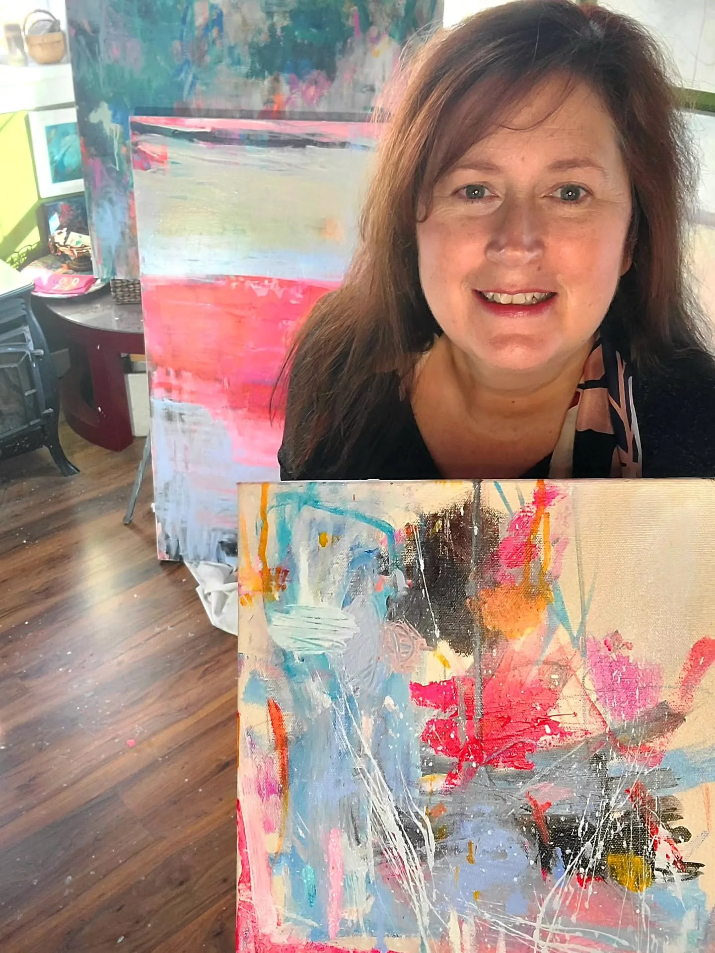 At home in my studio.

More art, found in the files. 

Other than the first piece which is 12 x 12in on stretched canvas, I believe all are 11 x 14in acrylic mixed media on paper. 

DM @pamelajbates for info and purchase.

#attitudeofgratitude #grati