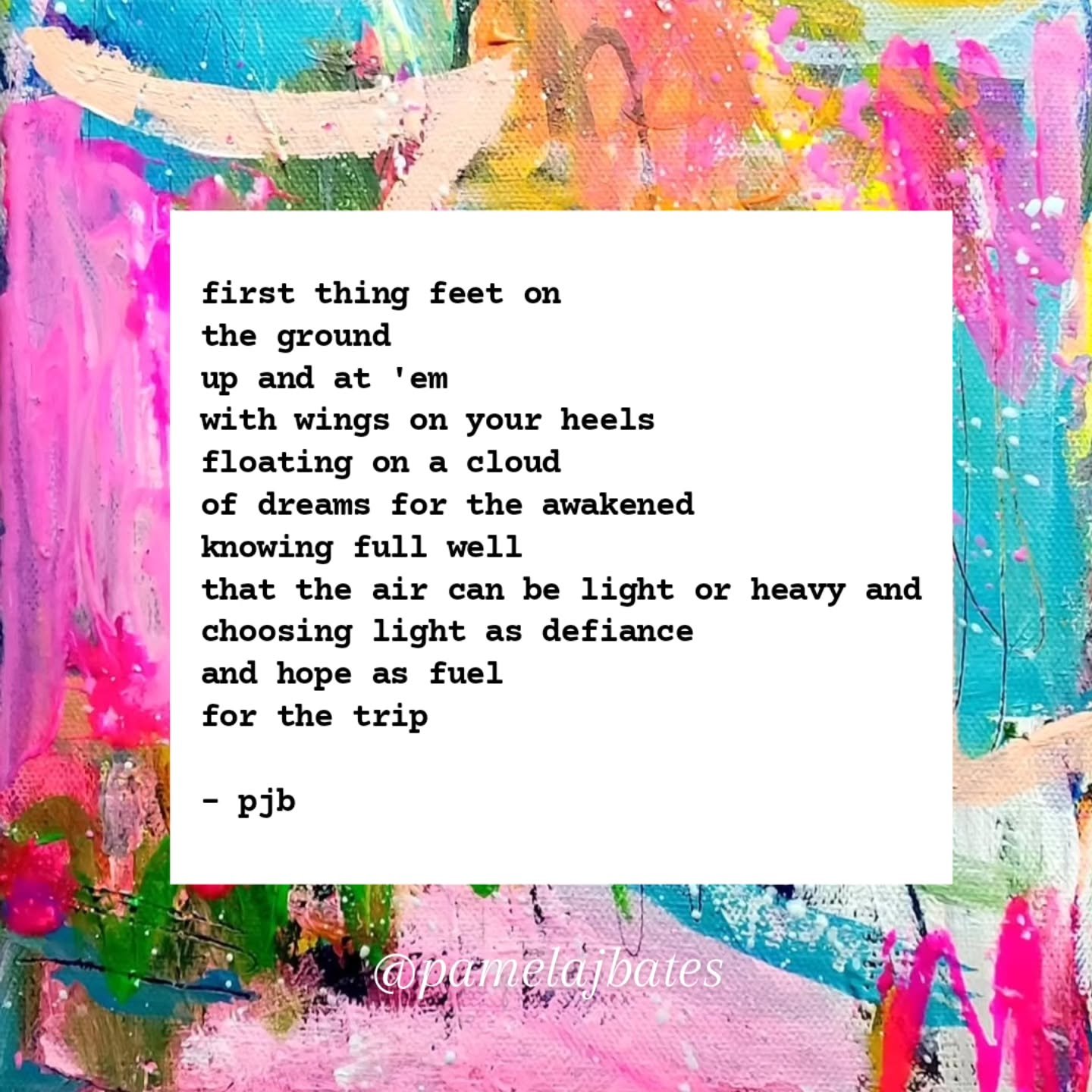 I used to write a lot of poetry. 
It's been awhile. 
So, back to building muscles. 
Pen to paper.
I read that that act is good for keeping your brain young.  Seems plausible.

Some Kind of Sign
8 x 10in acrylic mixed media on stretched canvas
DM for 