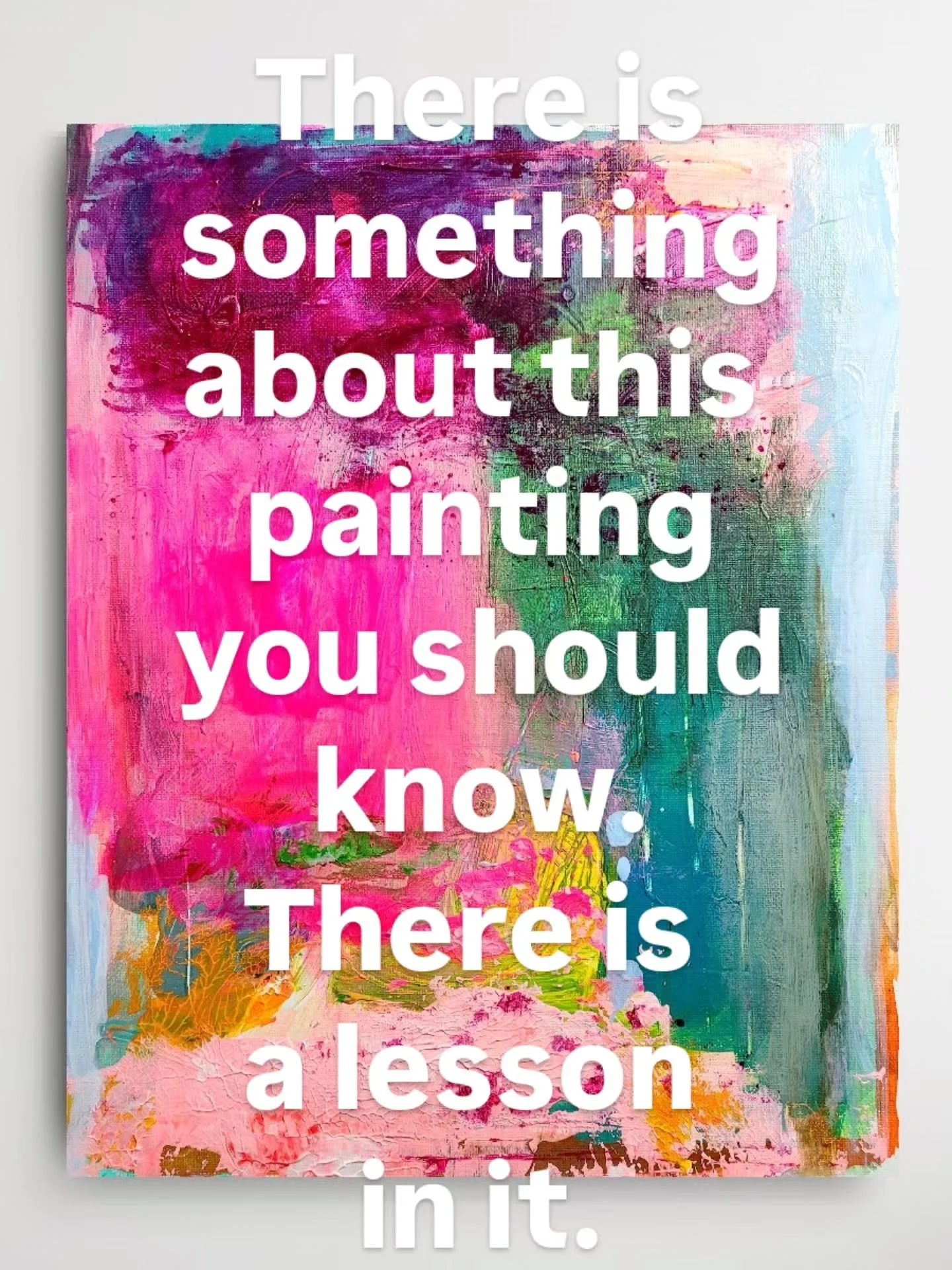 Just. Like. Magic. ✨️🪄🔮

Does it happen other ways?
Absolutely. 

I've sold paintings: 

At pop-ups. 

At art fairs.

At galleries.

In solo exhibits. 

In group exhibits. 

At retail shops. 

Via emails.

On my website.

As commissions.

And more.
