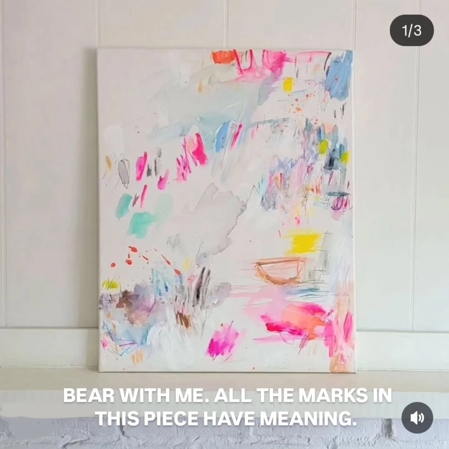 This is what its about for me. Seeking and sharing joy. 
Especially since I really never imagined having my art in the homes and spaces of Collectors all over world.

I really didn't.

In fact, I wasn't even painting. I was writing and designing, att