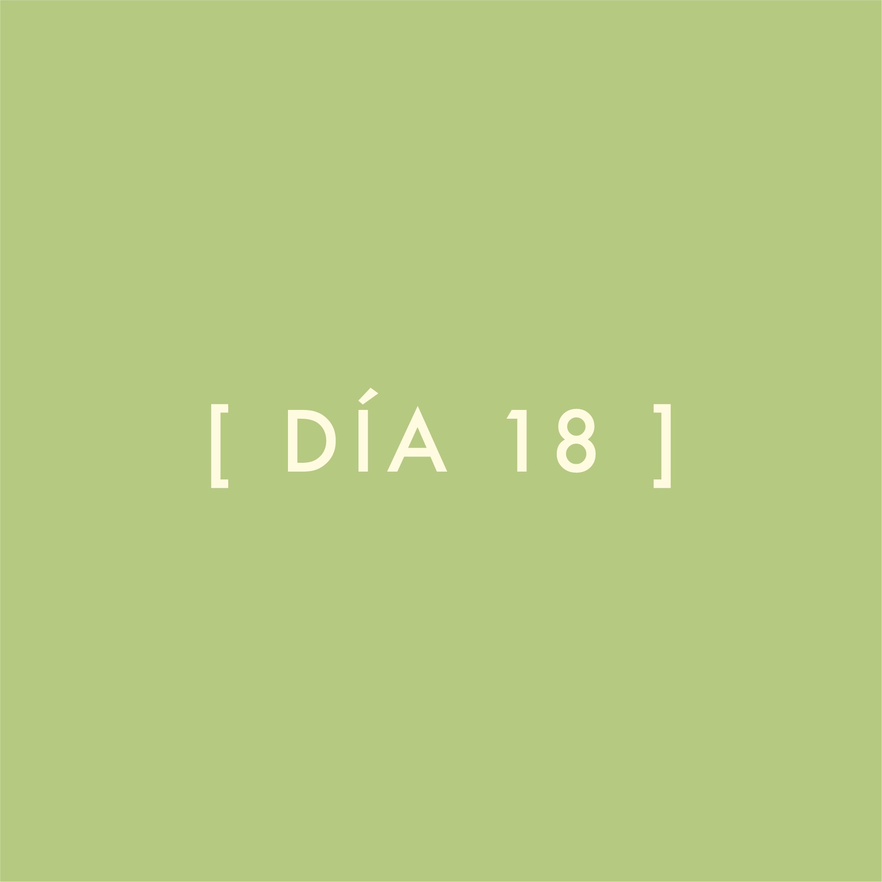 Día 18