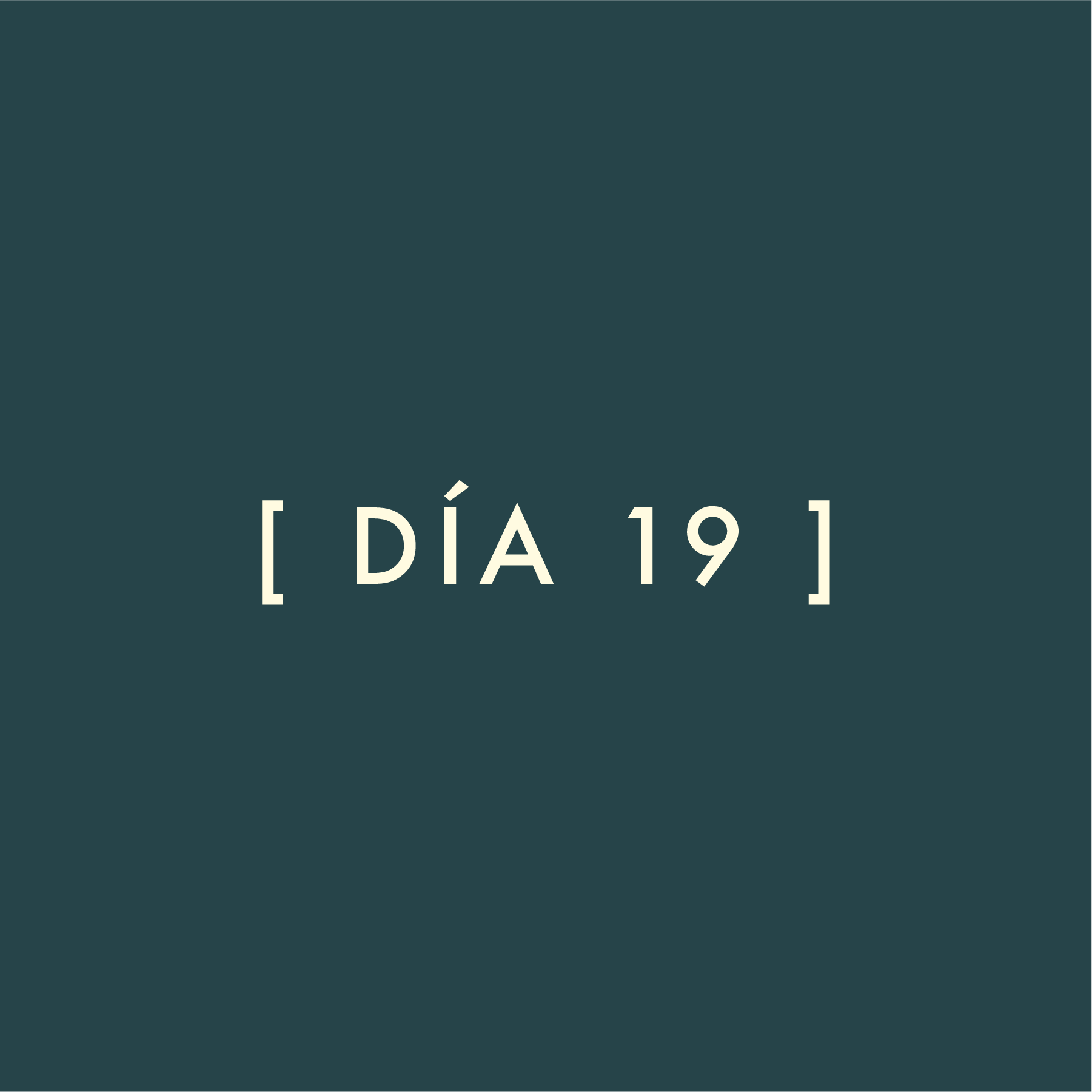 Día 19