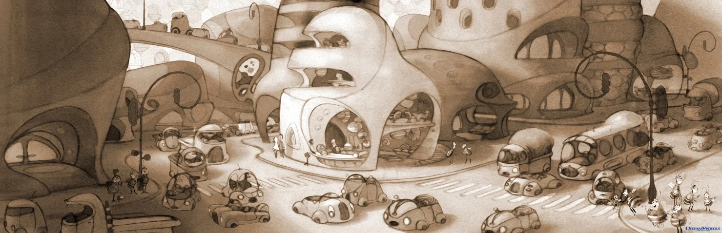dreamworks animation / bee movie