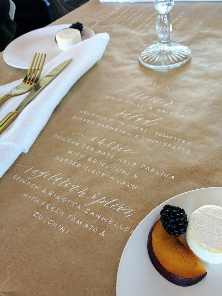 The details that make a celebration memorable&mdash;from custom lettering that welcomes guests with intention, to confections that delight both visually and in taste. So grateful for collaborators who approach their craft with such artistry and care.