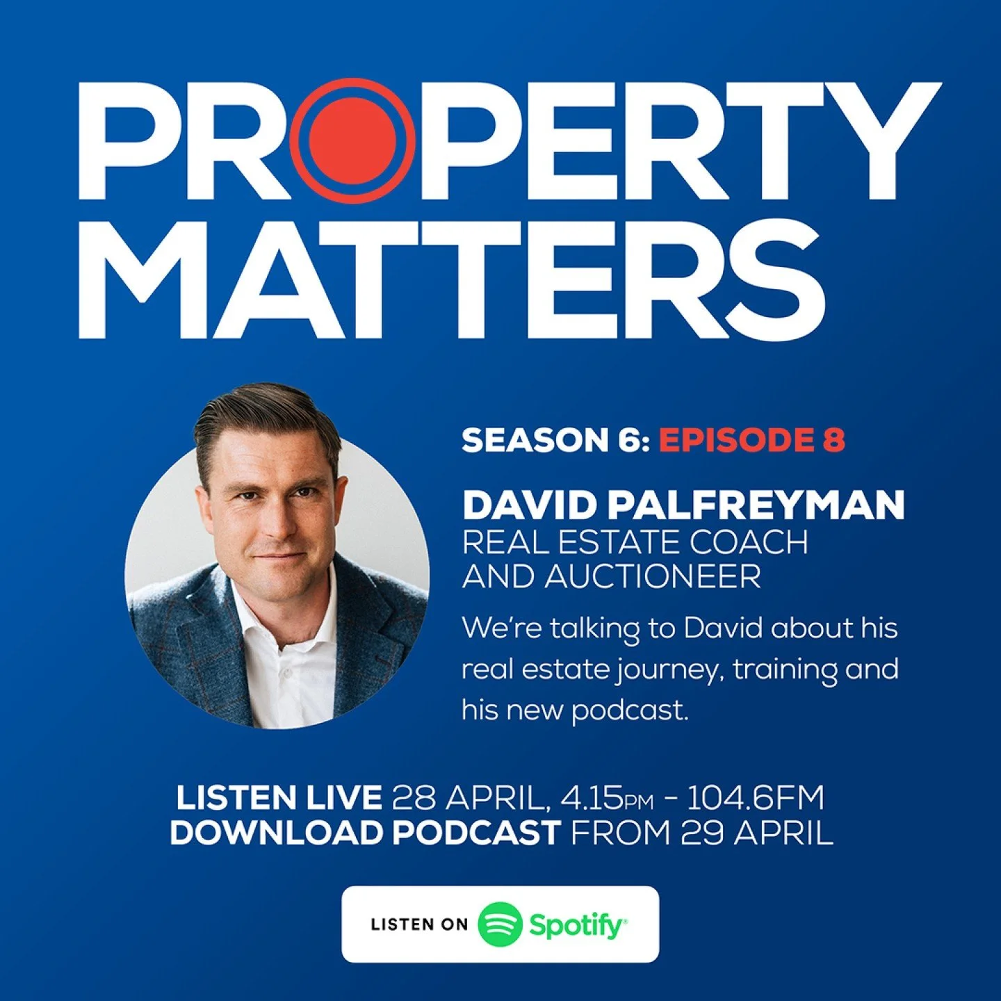Whoever said I had a face for radio? Turns out they were right! Tune in on Monday 104.6fm - 4:15pm to hear more about my journey and new projects...

I&rsquo;m thrilled to join the talented Stephen Dallow on his radio show, Property Matters, Monday 2