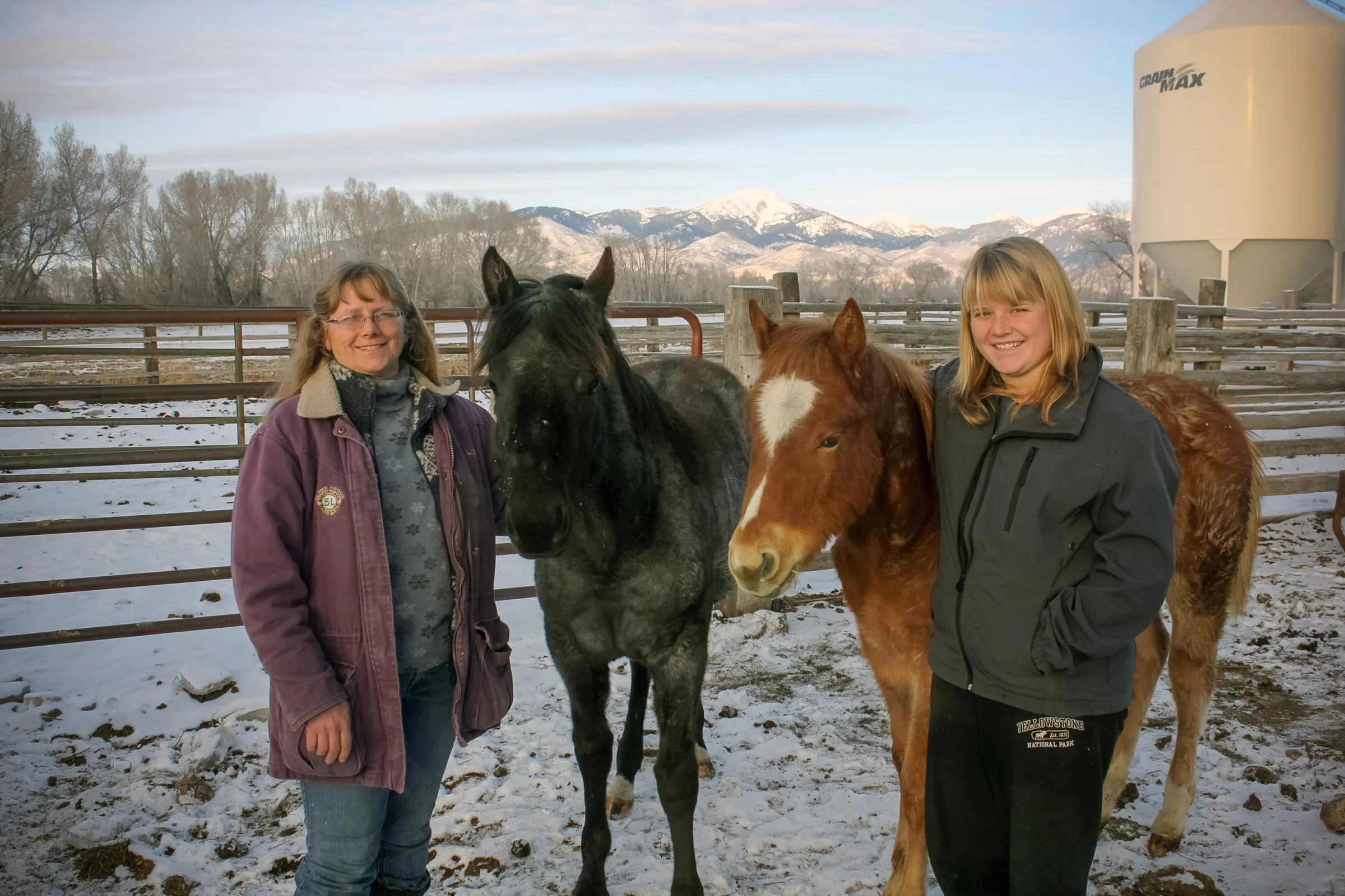 Lisa Mehlhoff with daughter, Larinda Aborn