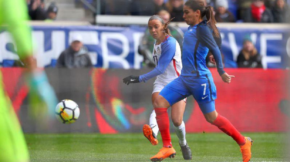 USWNT, France draw in second match of SheBelieves Cup