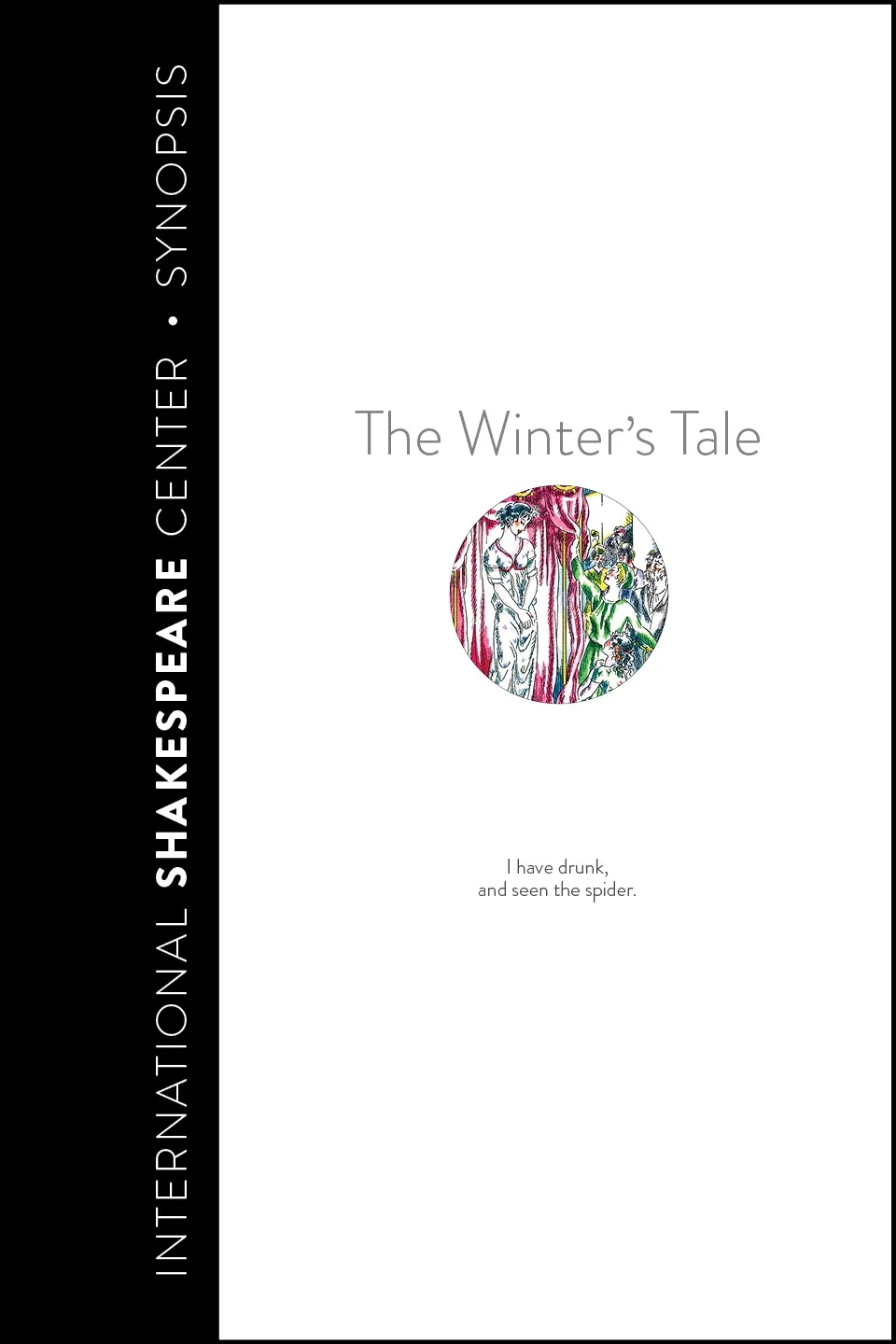 Winter's Tale • i Read Shakespeare • International Shakespeare Center Santa Fe • Robin Williams