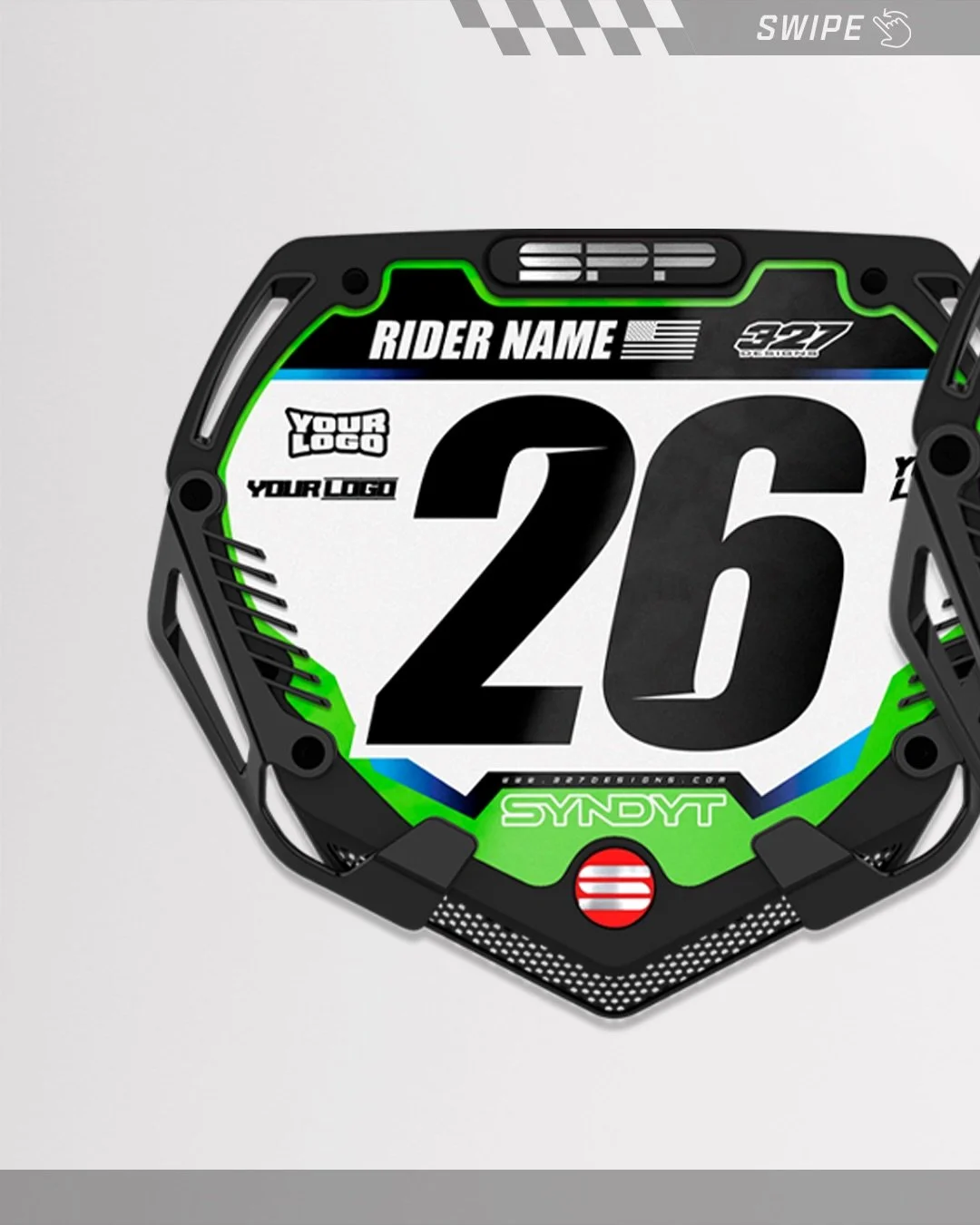 Team Green 🧪 Custom Moto Style Plate Insert

&bull; Fully Customizable
&bull; Aggressive Style
&bull; Quality Product

Available Now!
🖥️ www.327designs.com

#custombmxplates #usabmx #bmxrace