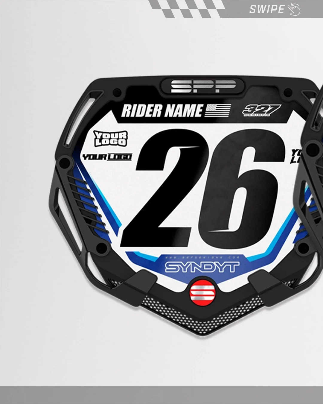 Blu Crew 💎 Custom Moto Style Plate Insert

&bull; Fully Customizable
&bull; Aggressive Style
&bull; Quality Product

Available Now!
🖥️ www.327designs.com

#custombmxplates #usabmx #bmxrace