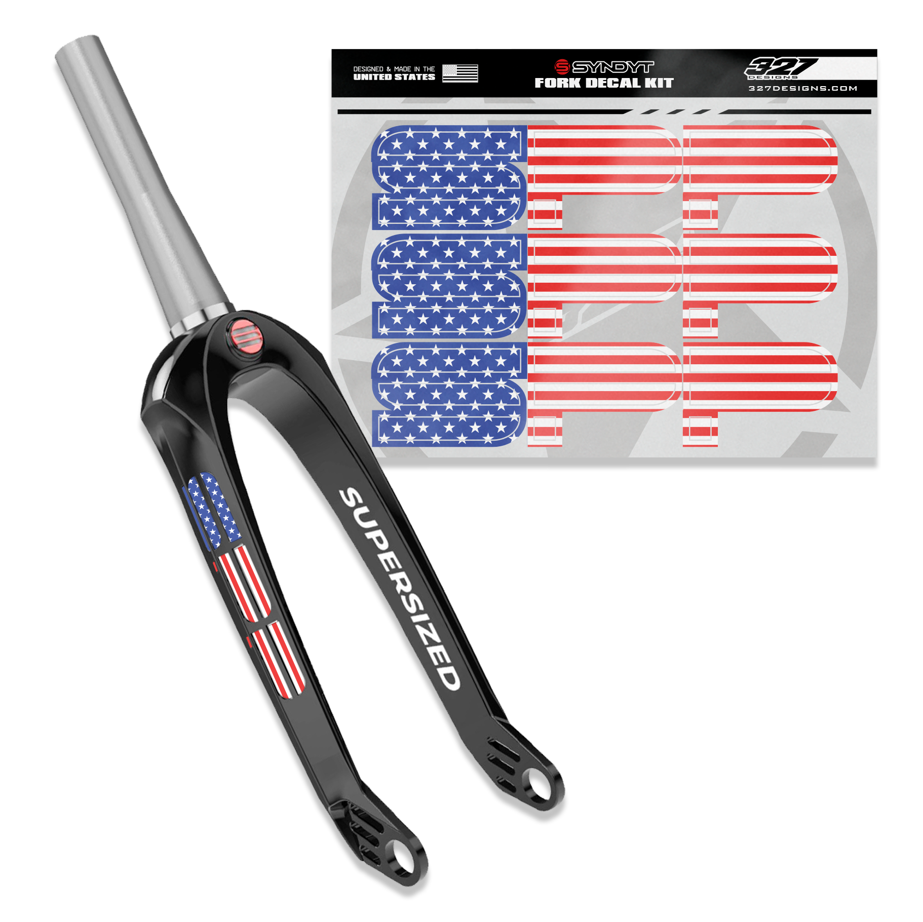SPP Fork Decal Kit - Country Edition