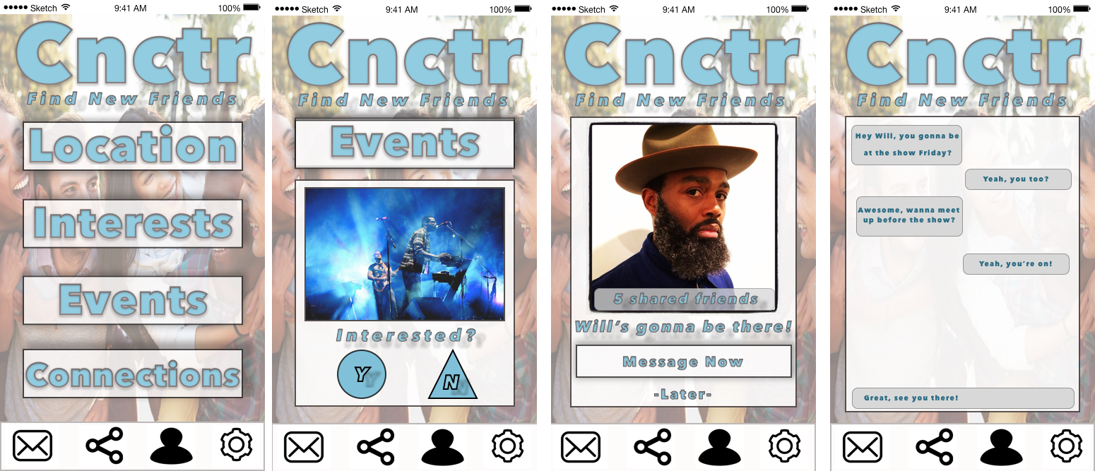 Medium fidelity mockup used in rapid prototypes in an iterative process.&nbsp;