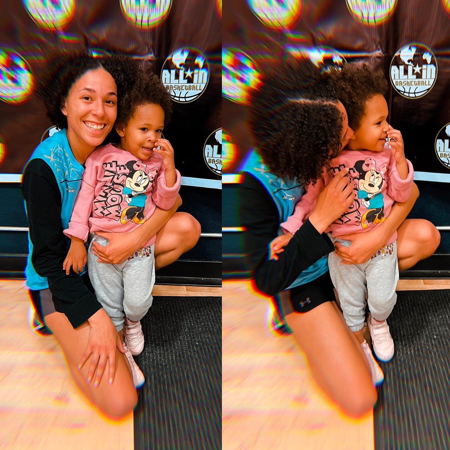 Happy Mother&rsquo;s Day to our AIBWL hoopers! ❤️ 

You deserve all the flowers. 💐 Thank you for hooping with us! 

🔦 featured mommy: Imari @imariclinton &amp; Eden 😊
&bull;
&bull;
&bull;
@allinbballwomensleague 🌎🏀