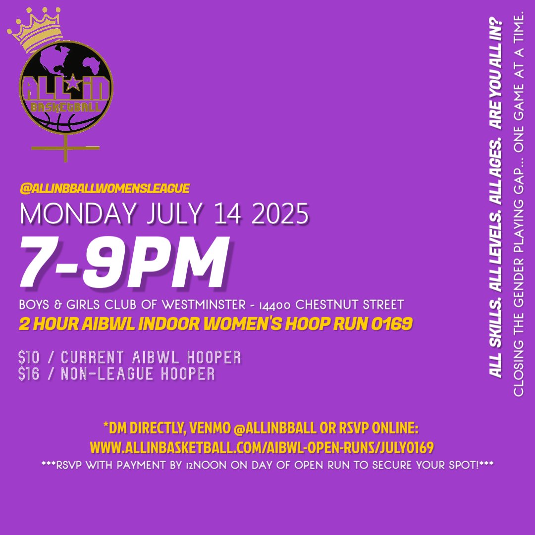 Aibwl monday open runs 71425.jpg