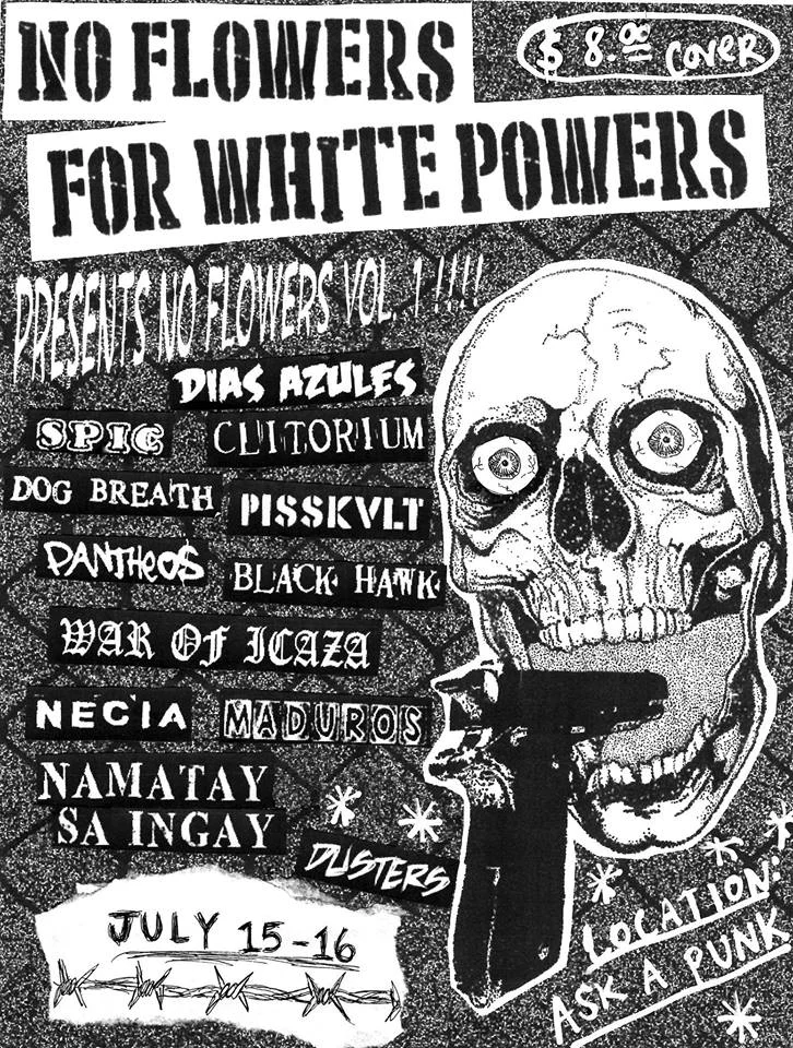 No Flowers for White Powers