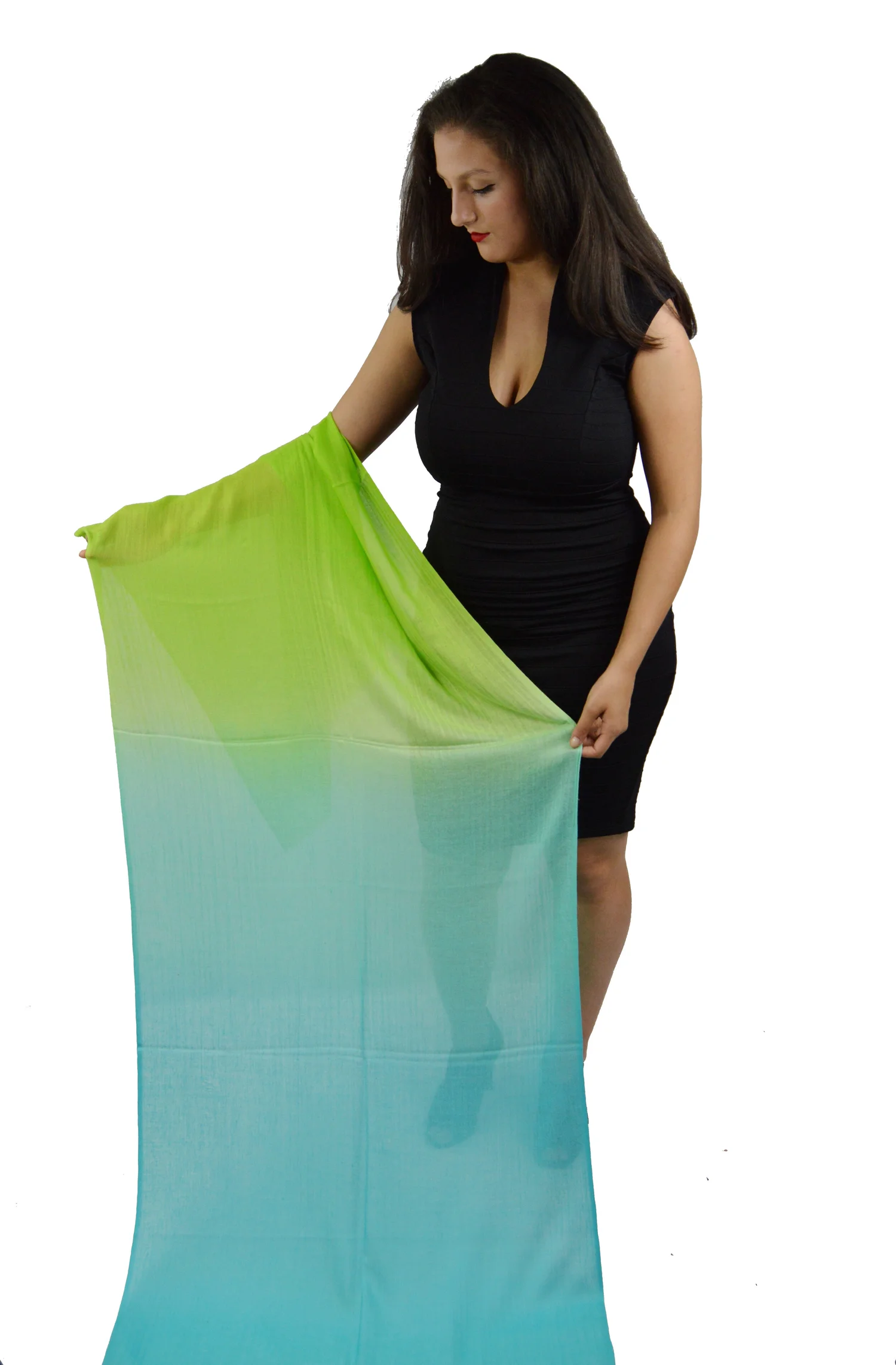 shawl for green dress Fringe Boho Shawl / Sage Green