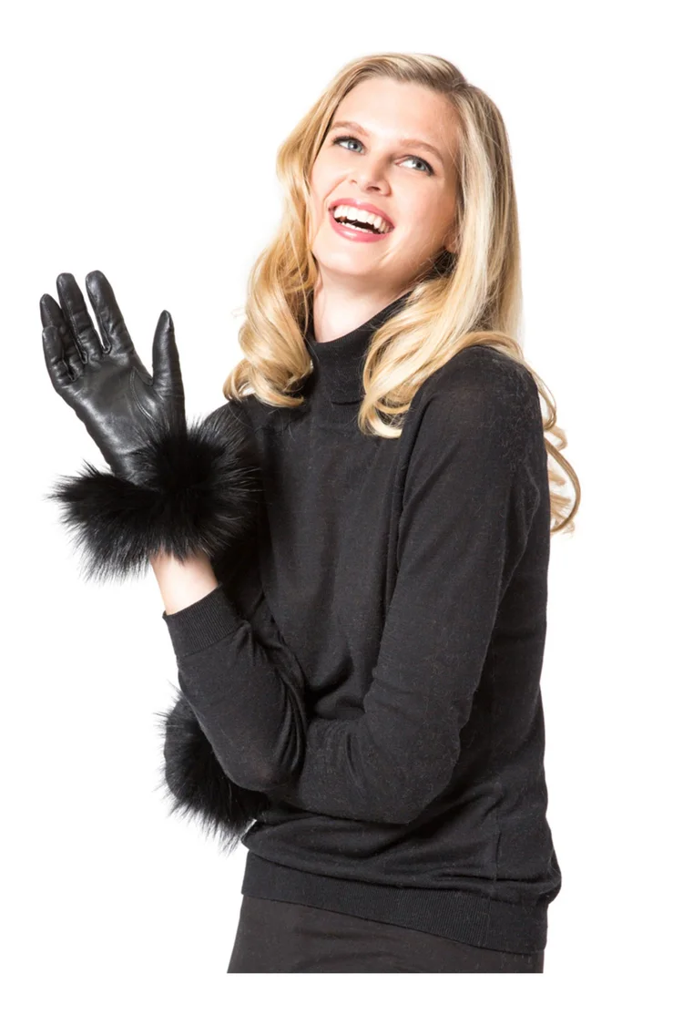 Glove-Gloves-Leather Gloves-Leather Glove-Leather Gloves Women-driving  gloves-fingerless gloves-fur  Cashmere Pashmina Group