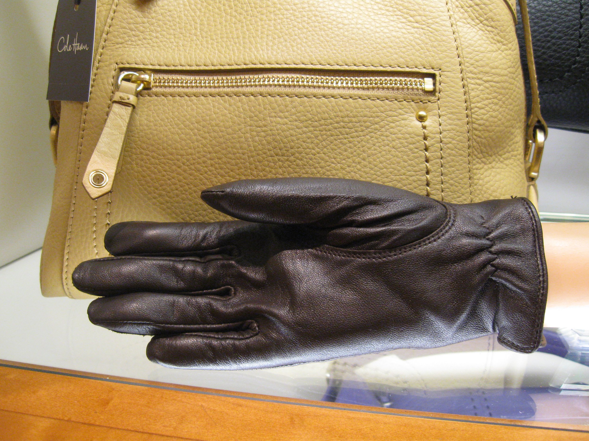 Leather Gloves (Plain) — Cashmere Pashmina Group