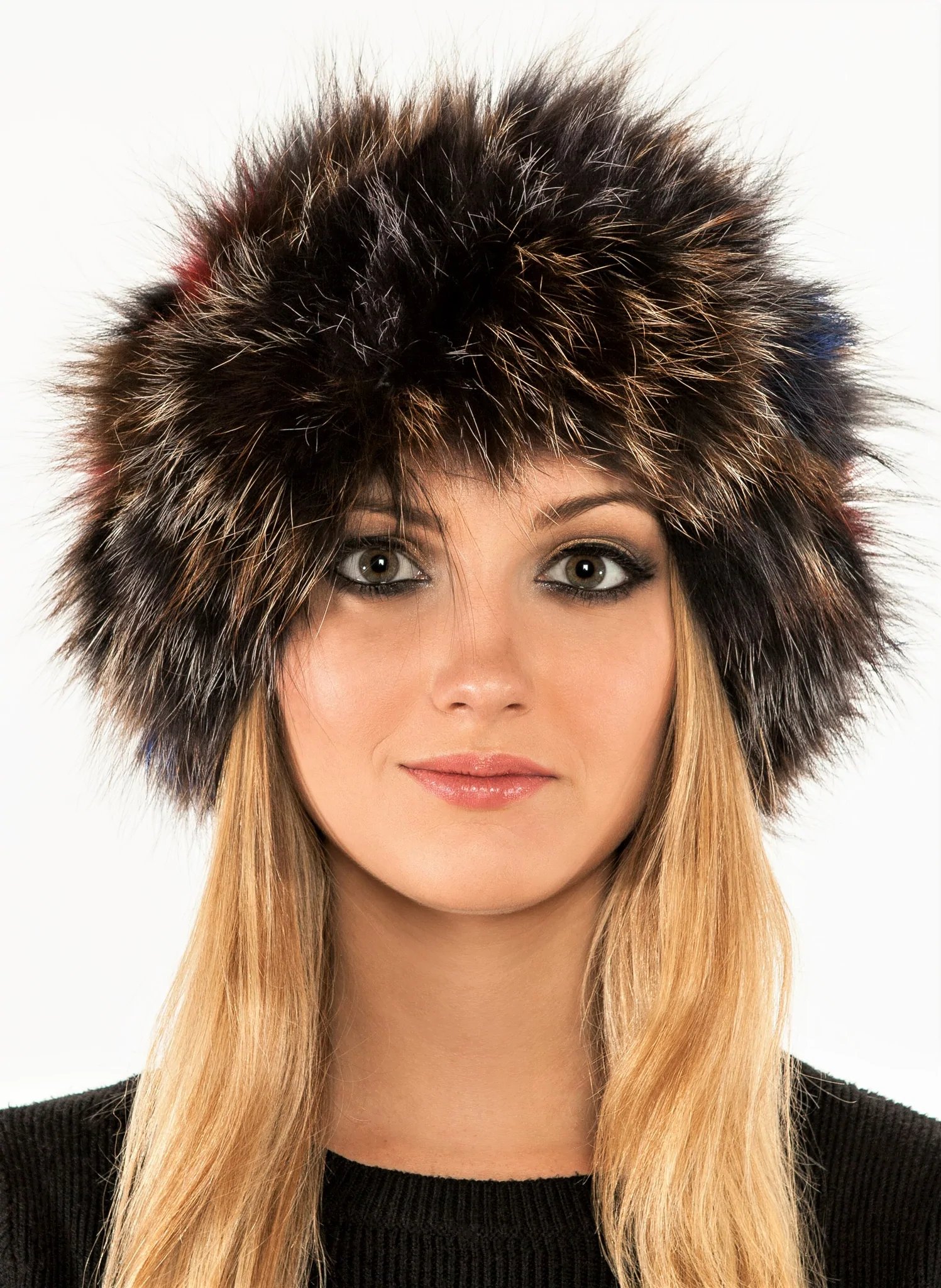 Headband-Headbands-Mink-hat-hats-cap-caps-Fox Headband-Fur  display picture 1