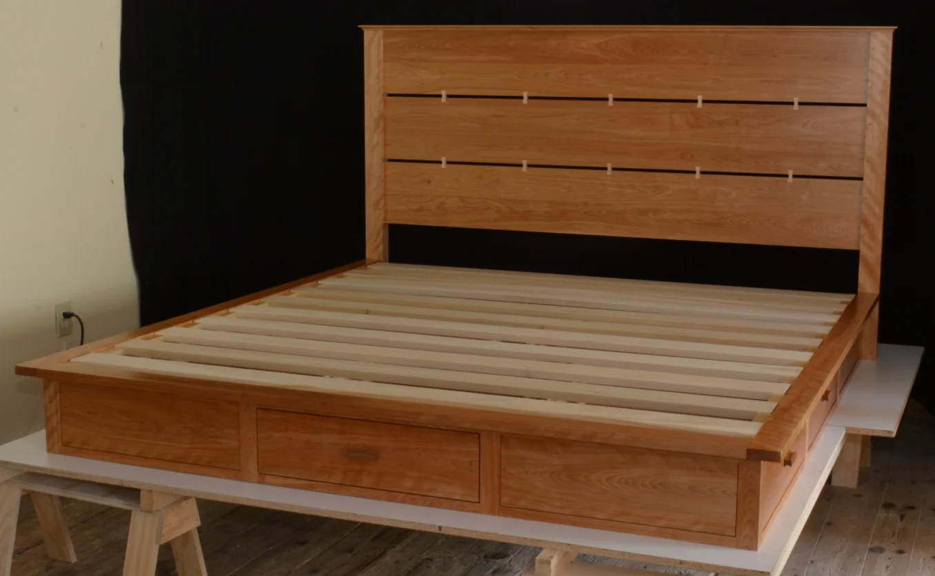  King Size Platform Bed 