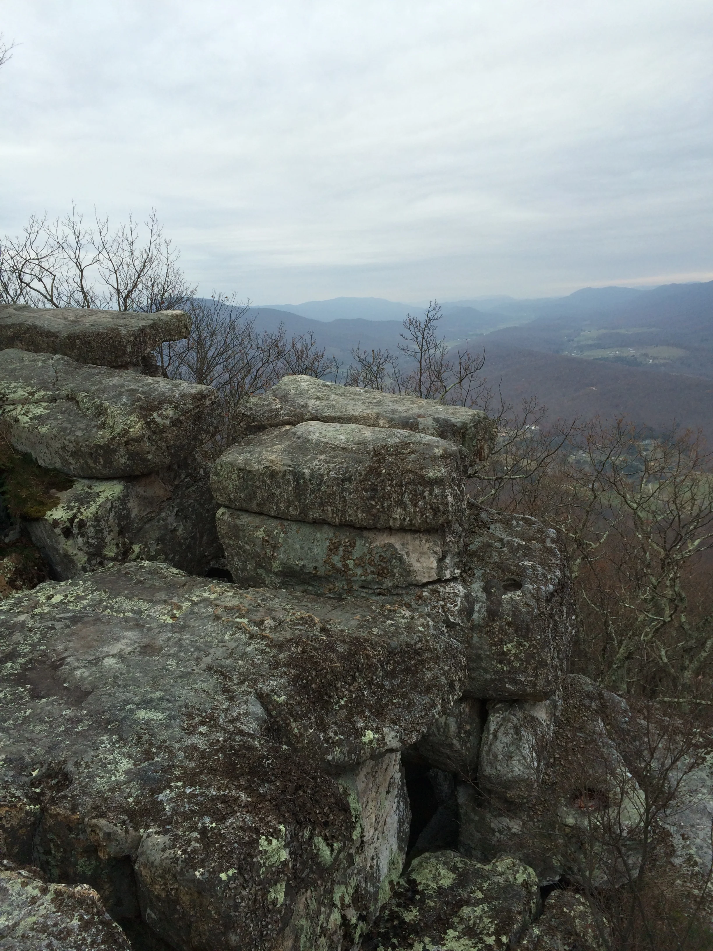 Tinker Cliffs on a gray day. Image by Jeff Edwards
