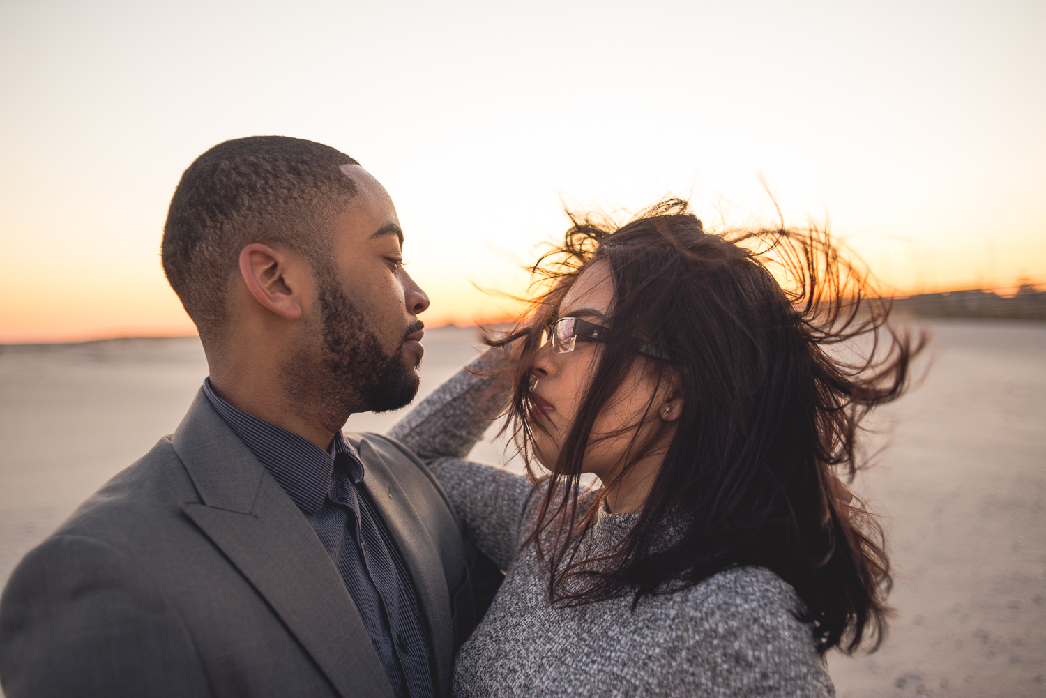 Karen_Xavier_Engagement_Couple_Sunset_Beach_Photo_Session_Long_Island_NY_Photographer
