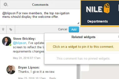Collaborate and publish your comments
