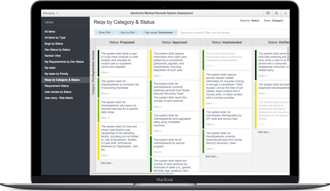 Requirement Management Tools in iRise