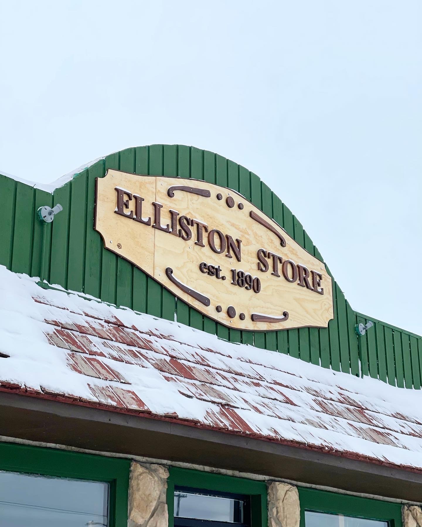 Elliston Store Sign