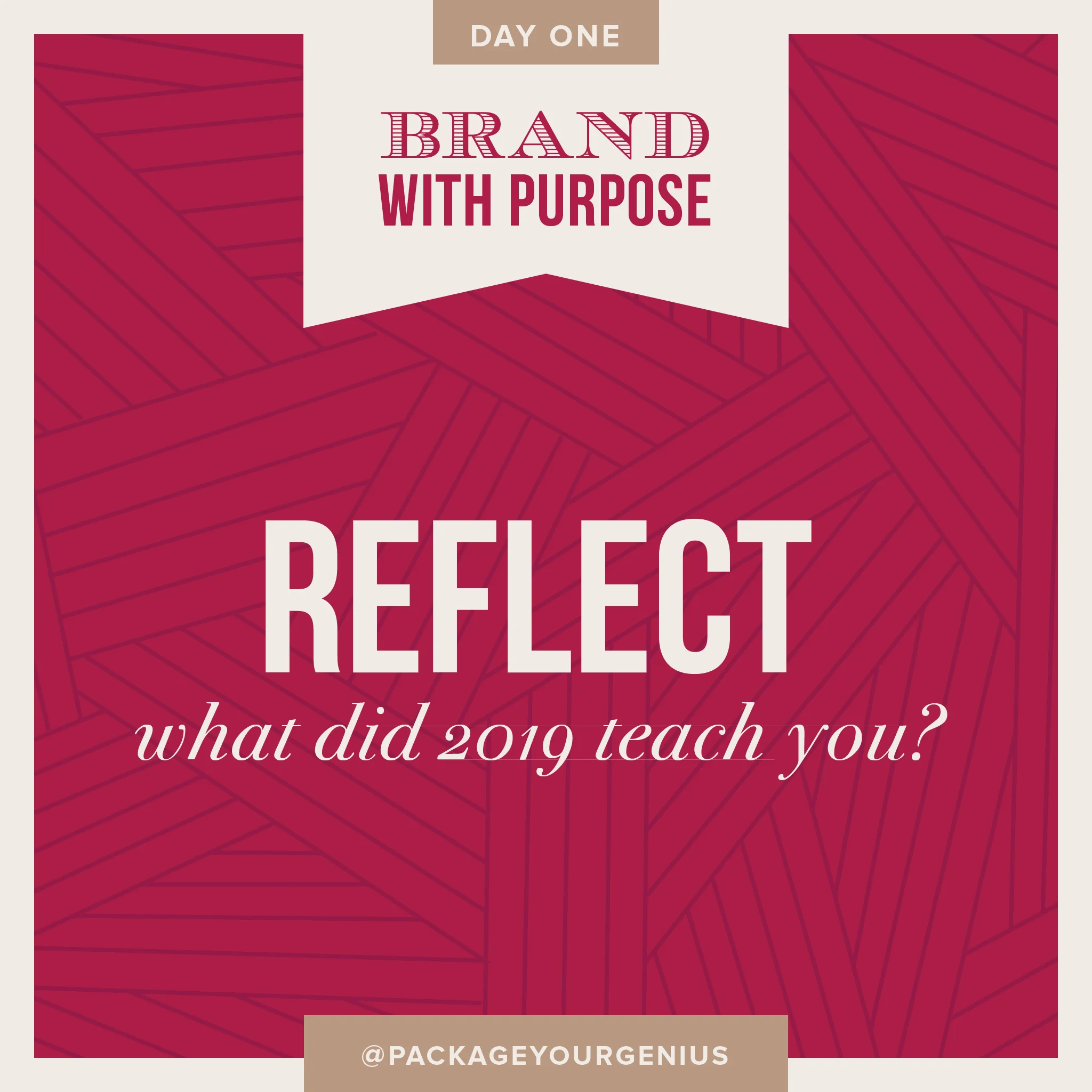 Brand With Purpose Day One: Why your brand needs a plan
