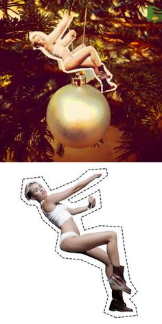 MILEY ORNAMENT CUT OUT