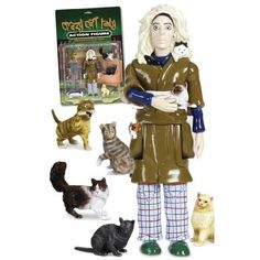 CREEPY CAT LADY ACTION FIGURE