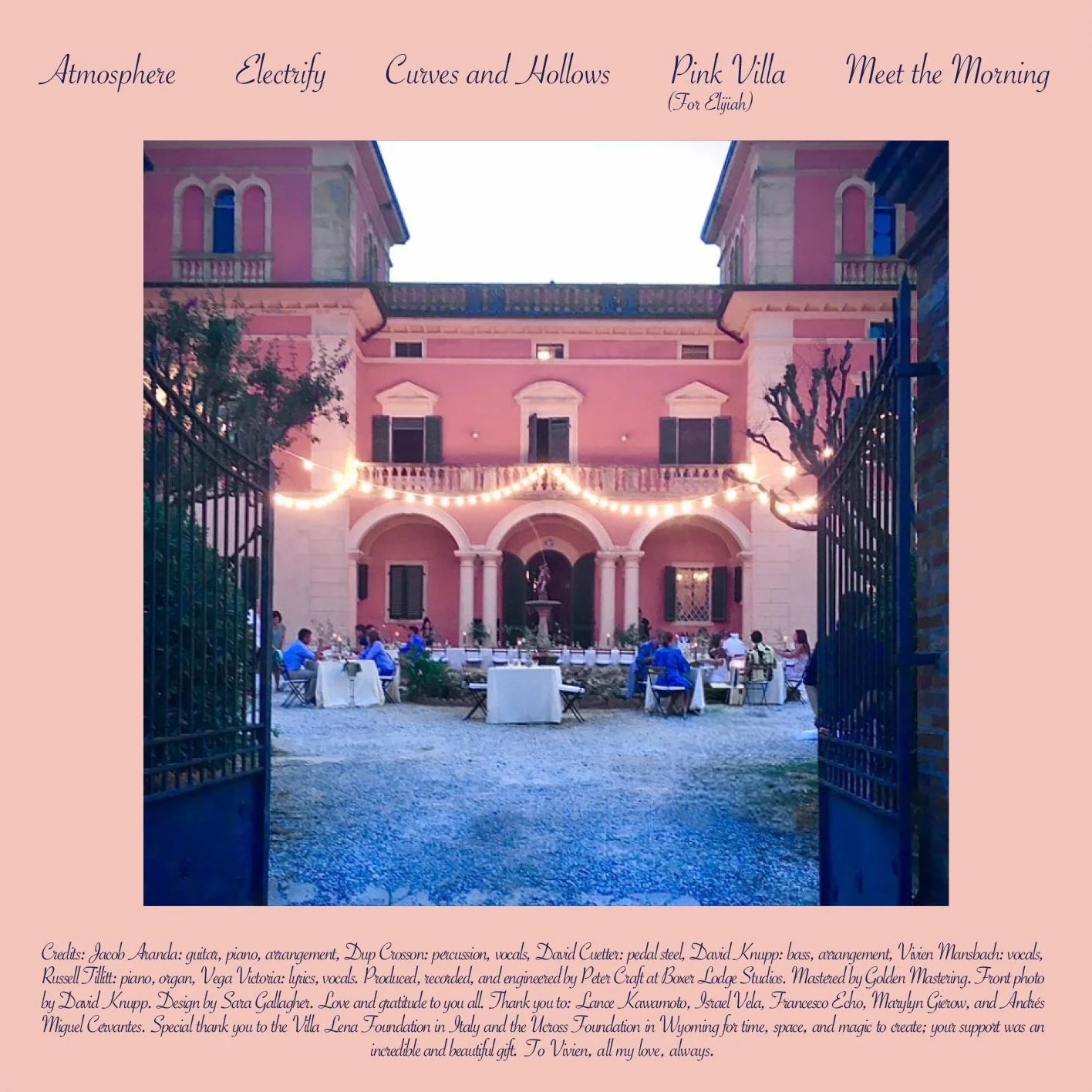 Album design by Sara Gallagher