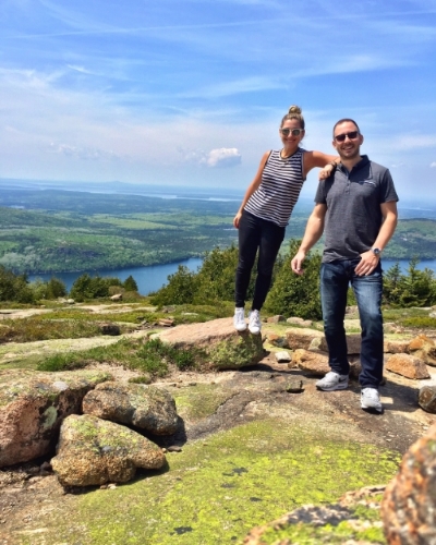  The top of Cadillac Mountain