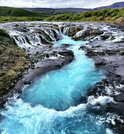  Bruarfoss Waterfall