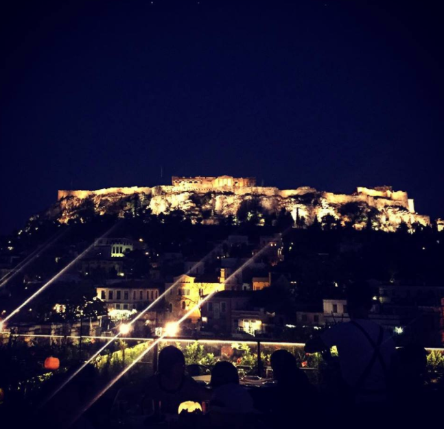 Rooftop view from 360 Cocktail Bar in the 360 Degrees Hotel&nbsp;