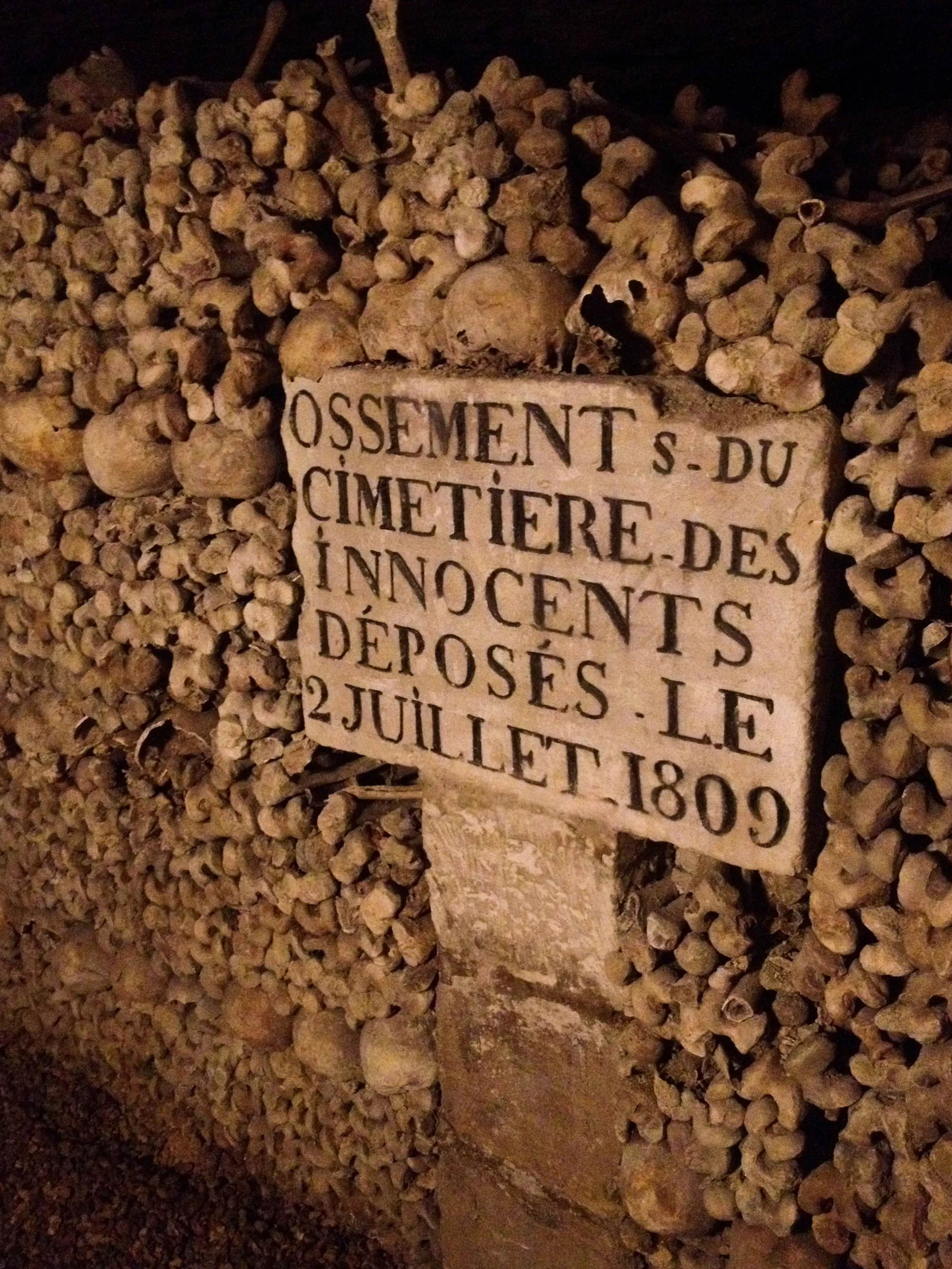 Catacombs, Paris, France, 2015