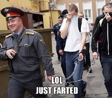 Illegal? No, no, no, I'm British!