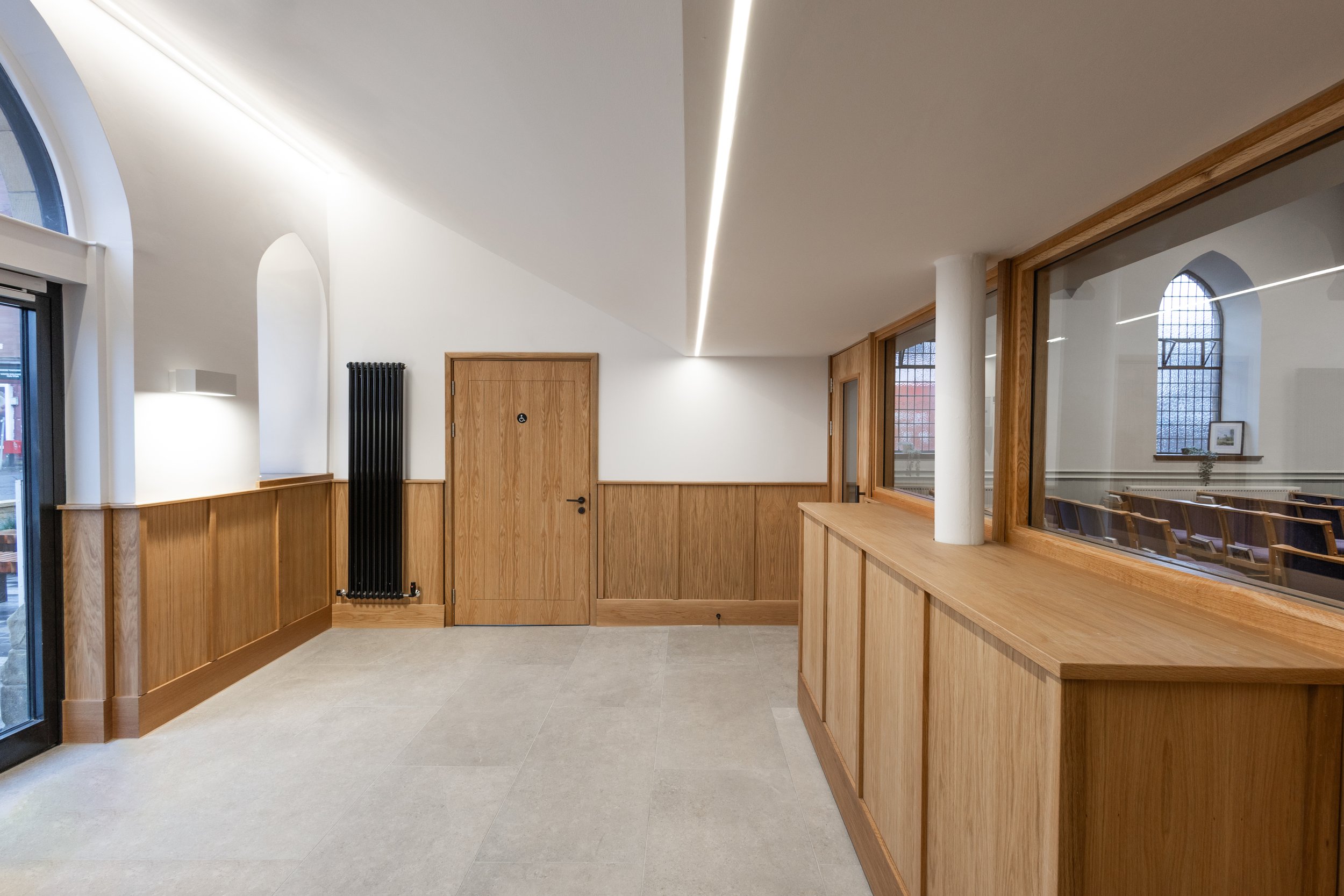 Entrance lobby after