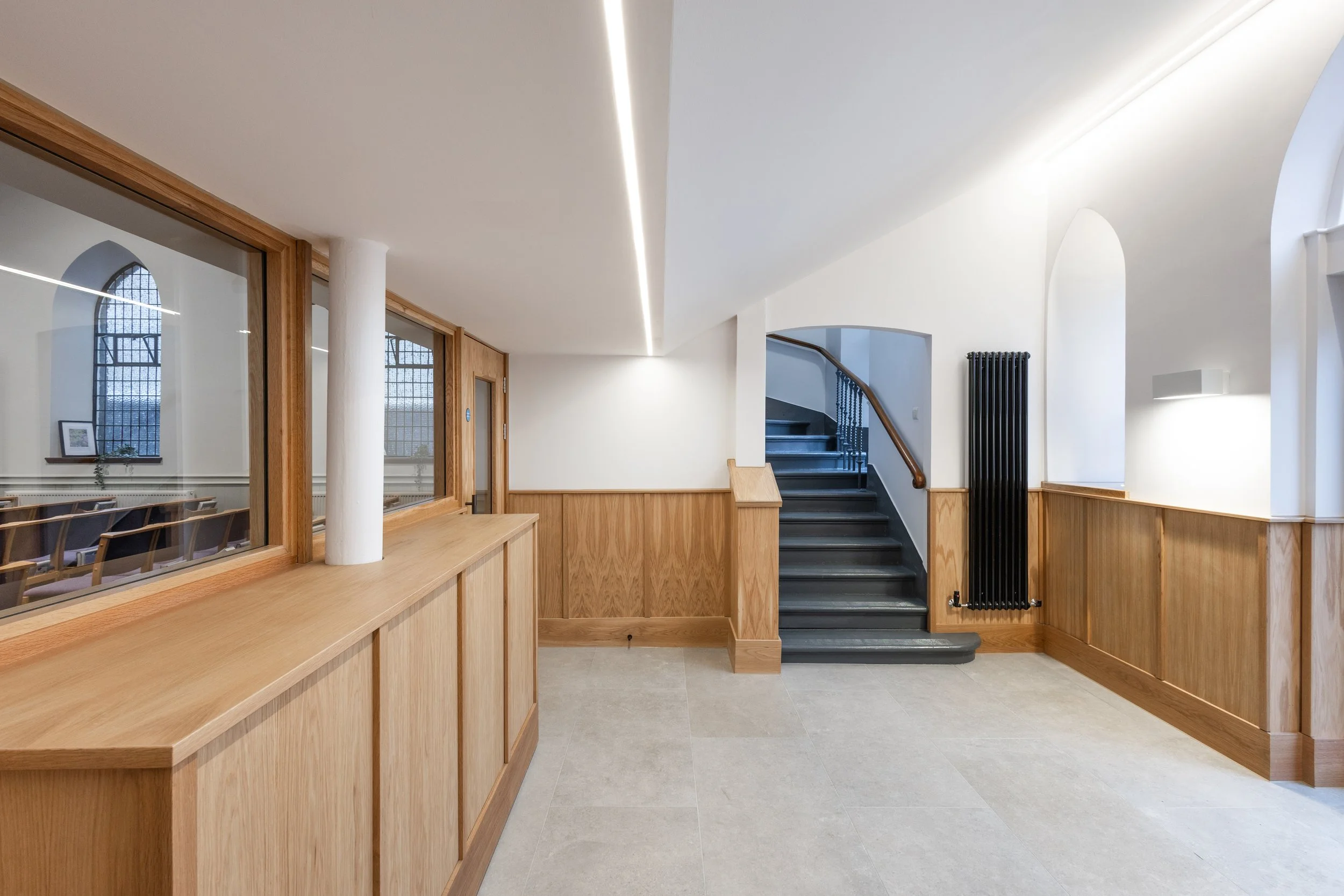 Entrance lobby after