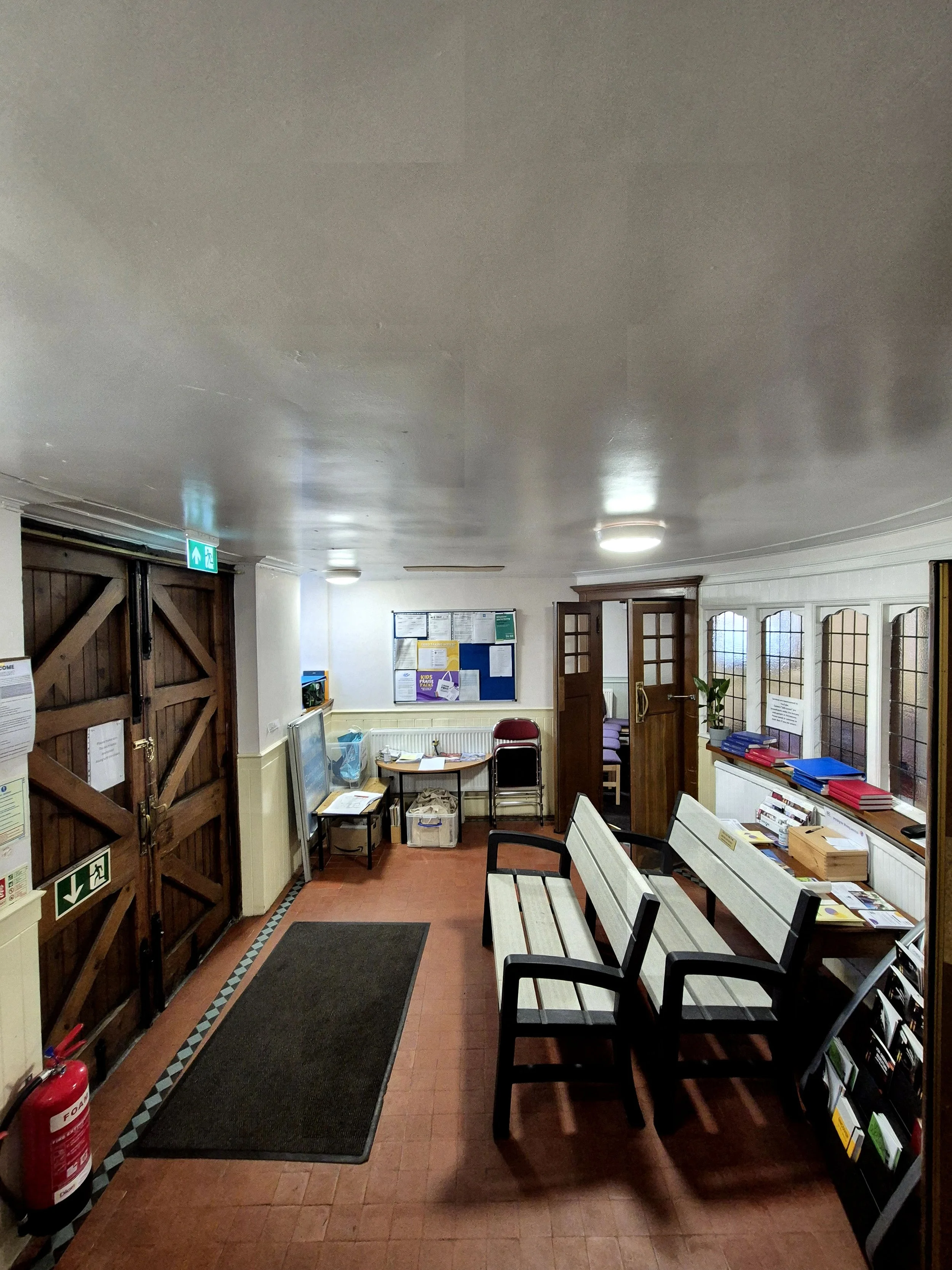 Entrance lobby before