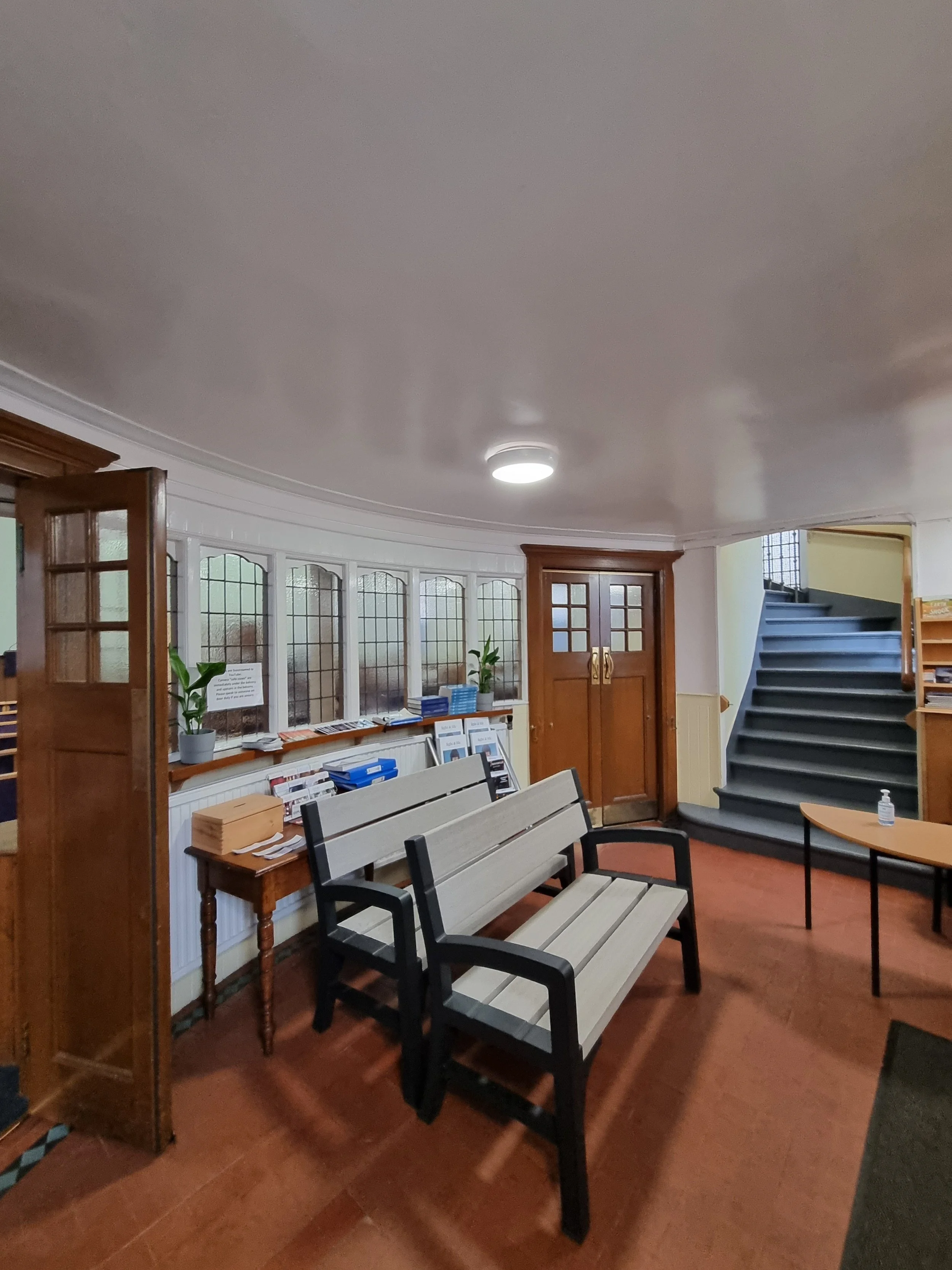 Entrance lobby before