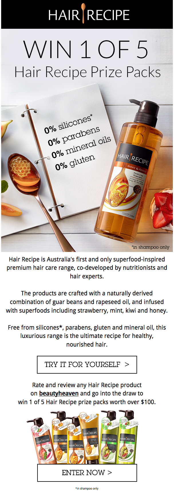Hair Recipe solus eDM