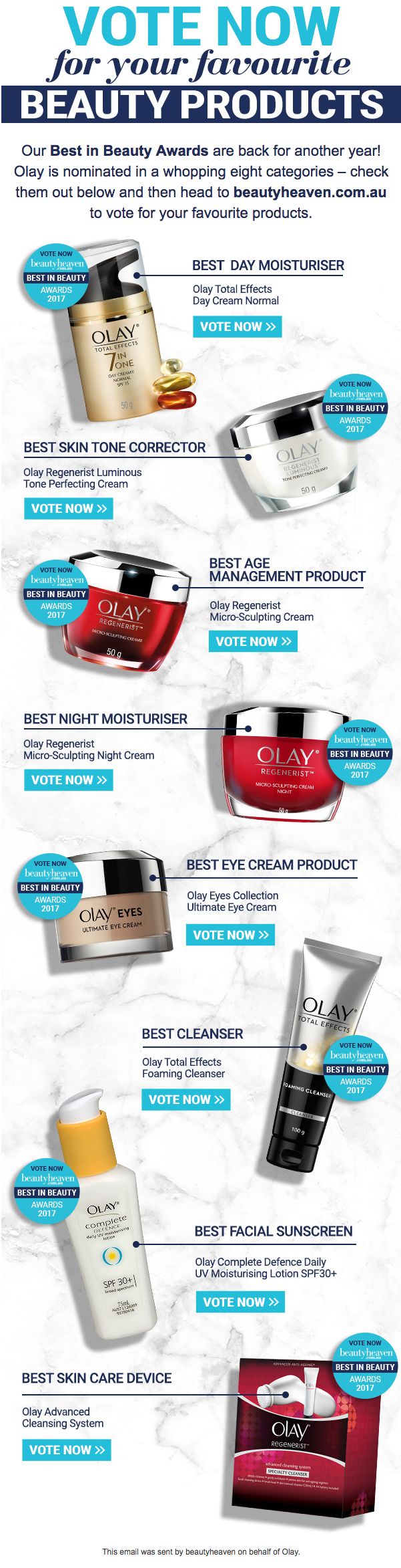 Olay solus eDM