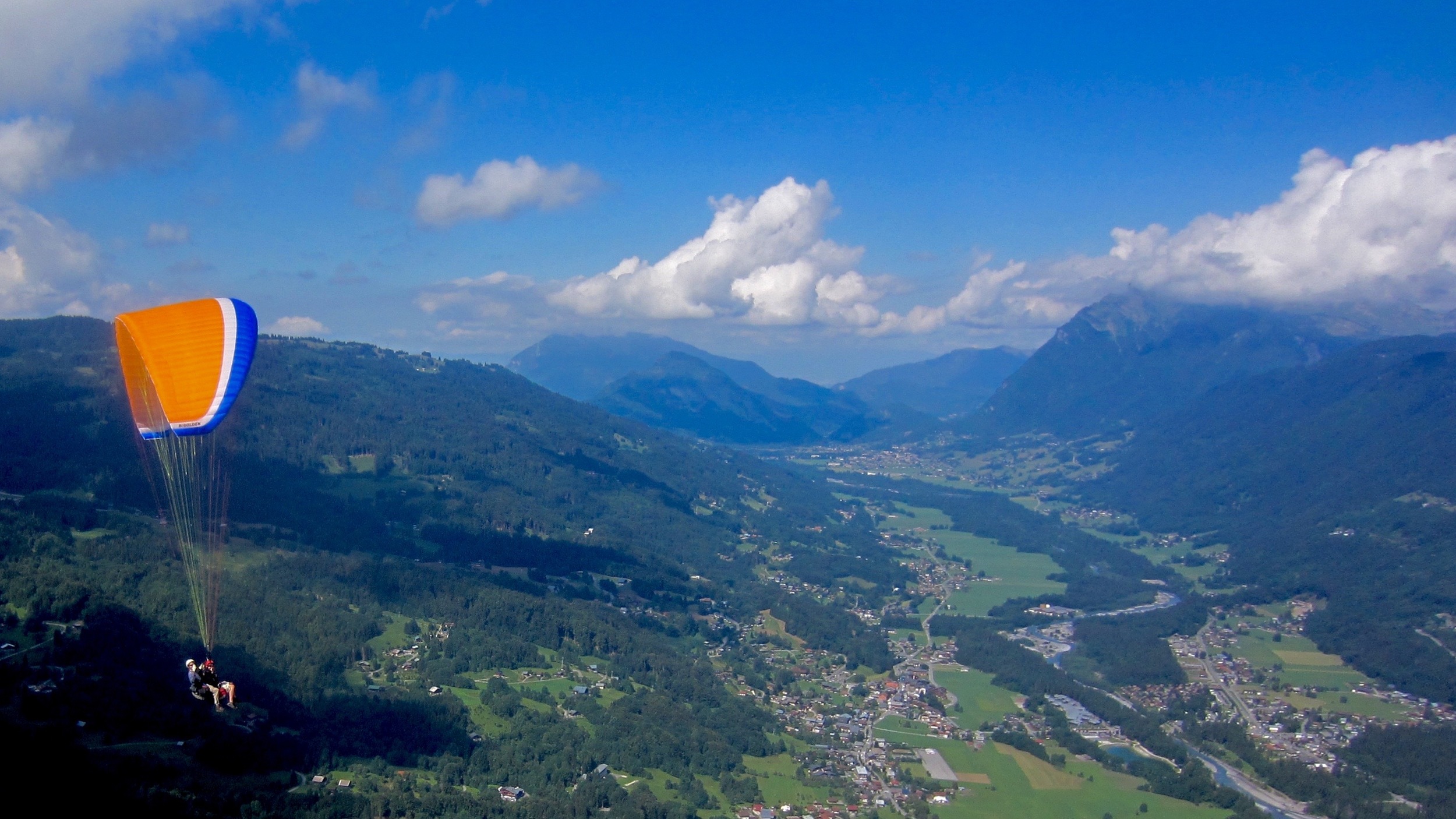 The View from L'Aero in Summer