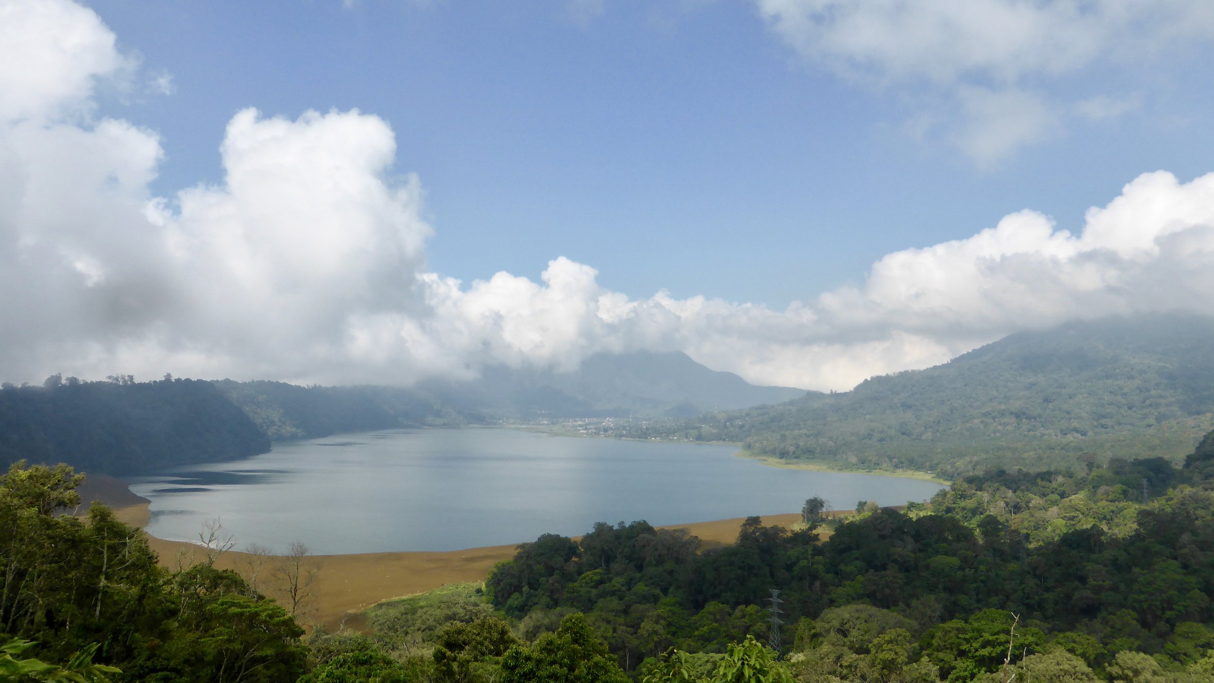 Lake Buyan and Lake Tamblingan are Bali's twin lakes. Here's the first of the former from Gobleg. Bali, Indonesia