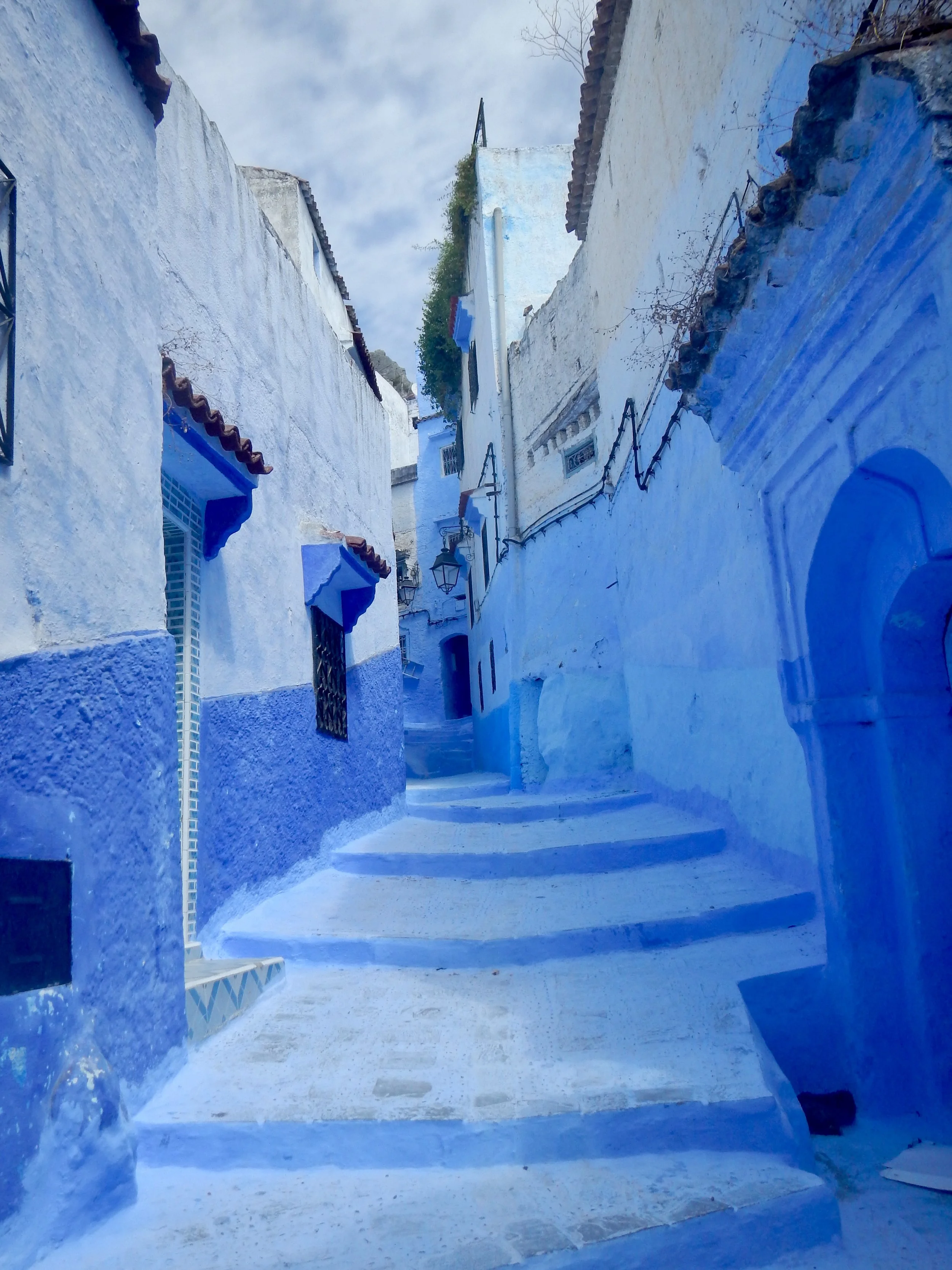Chefchaouen's blue streets, Morocco