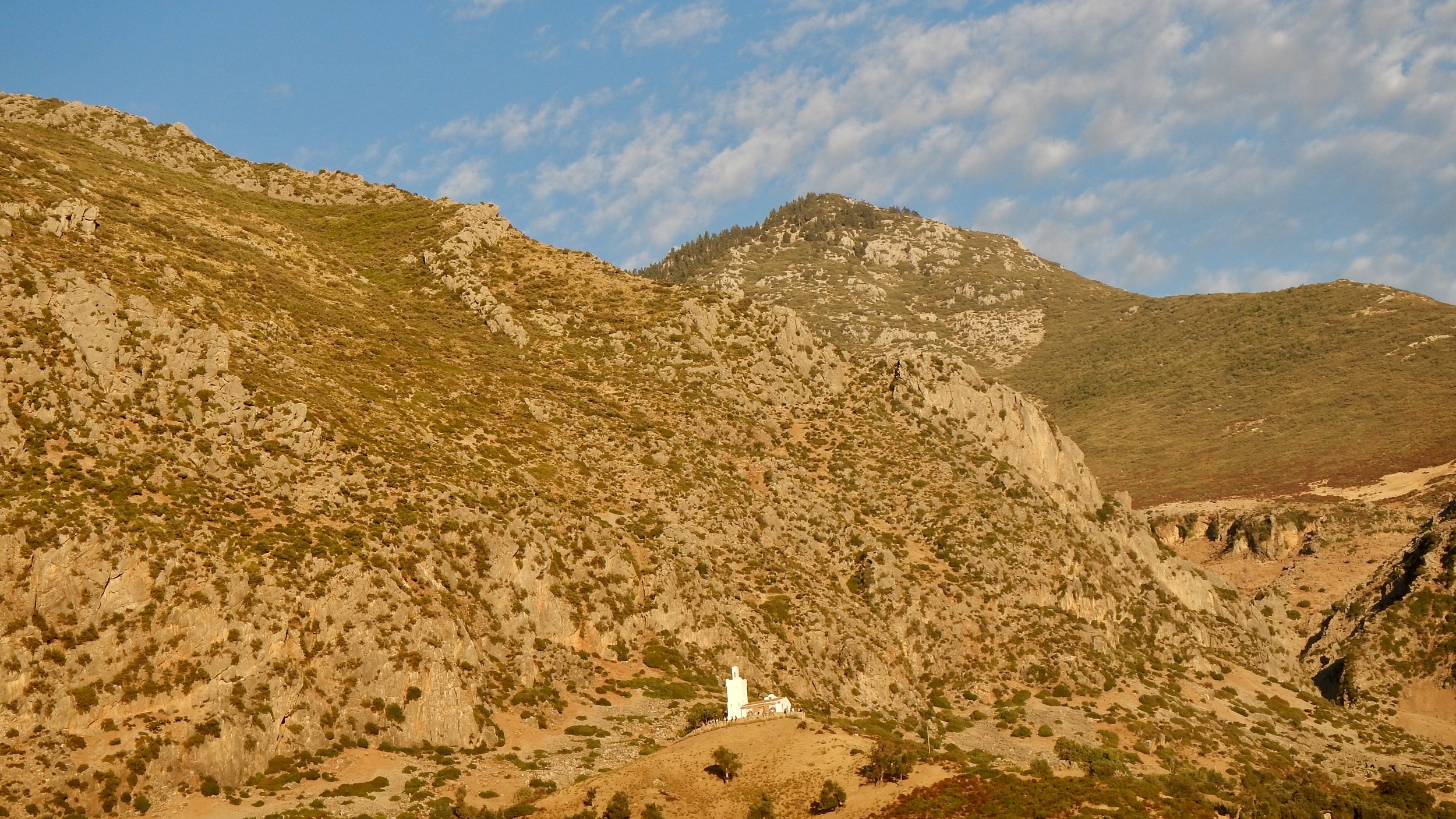 The Rif Mountains, viewed from Chefchaouen, Morocco